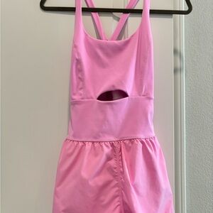 Pink Free People Movement Righteous Runsie